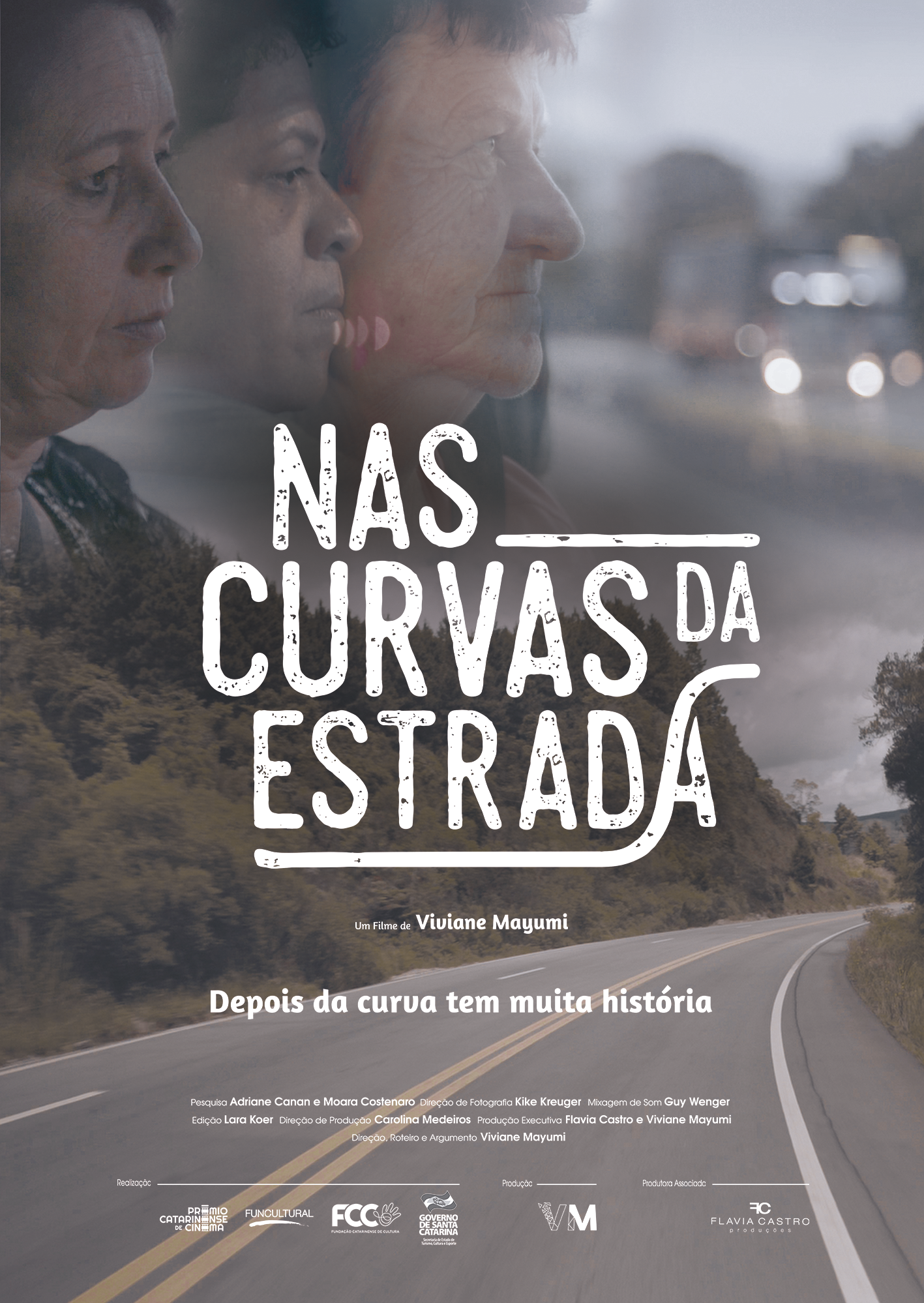 nas curvas da estrada